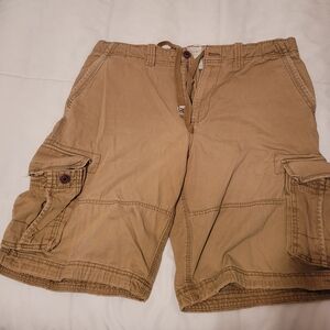 Aeropostale Men's Khaki Cargo Shorts